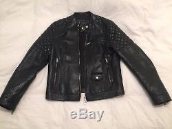 dsquared mens leather jacket ebay