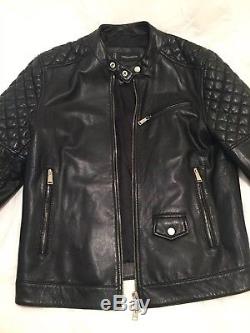 dsquared mens leather jacket ebay