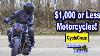 1000 Or Less Motorcycles Tips To Get Sick Deals Motovlog