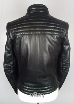 100% Authentic GUCCI Tom Ford Era Leather Moto Biker Jacket 48/38 MINT