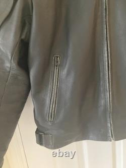 100% Genuine Leather Tourmaster Motorcycle Coastal Series II Jacket Sz Men L 44