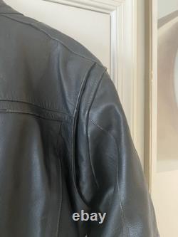 100% Genuine Leather Tourmaster Motorcycle Coastal Series II Jacket Sz Men L 44