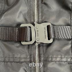 1017 ALYX 9SM Jacket Technical Zip-Up Nylon Buckle Hooded XL Black Pockets