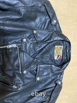 125 50 schott perfecto double leather motorcycle jacket 641 618