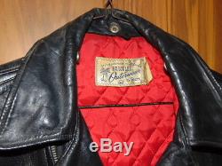 1950s Vintage Original HERCULES Leather Jacket AZTEC M/C CLUB National City CA