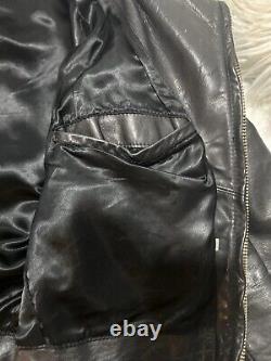1960 Vintage Leather Harley Davidson Jacket. Size M Excellent Condition