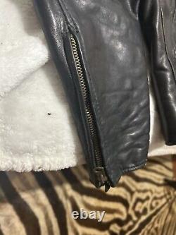 1960 Vintage Leather Harley Davidson Jacket. Size M Excellent Condition