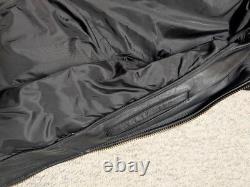 1970s vintage MOTORCYCLE leather jacket 38 black cowhide TALON east west BIKER