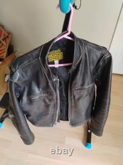 1980s Protech Leather Apparel Jacket In Good Condition