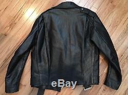 1980s Vintage LEWIS LEATHERS motorcycle Perfecto Lightening Leather Jacket THICK