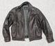 1990s vintage LAMBSKIN leather bomber L brown MAD MAX patina motorcycle Y2K
