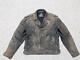 1990s vintage MOTORCYCLE leather jacket 2XL brown PATINA distressed MAD MAX