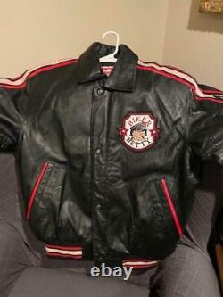 2001 Betty Boop Leather Jacket American Toons By Excelled Biker Mens Small