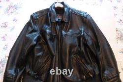 2 Vintage Xpert & first gear cycle Leather Jacket xxL & 48 Large Armor