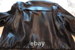 2 Vintage Xpert & first gear cycle Leather Jacket xxL & 48 Large Armor