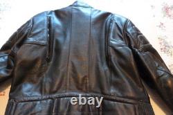 2 Vintage Xpert & first gear cycle Leather Jacket xxL & 48 Large Armor