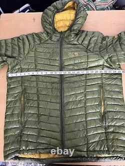 $325 Mountain Hardwear XXL Green Ghost Whisperer Hoodie Jacket Puffer Shadow XL