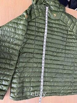 $325 Mountain Hardwear XXL Green Ghost Whisperer Hoodie Jacket Puffer Shadow XL