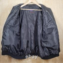 3XL Easyriders Minneapolis Black Riding Leather Motorcycle Embroidered Jacket