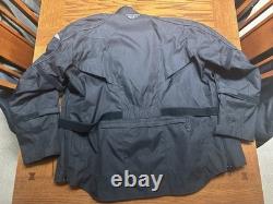 3XL Tall Men's Motorcycle Jacket with Removable Thermal Jacket