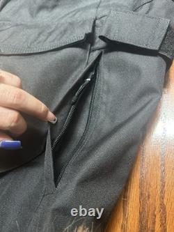 3XL Tall Men's Motorcycle Jacket with Removable Thermal Jacket