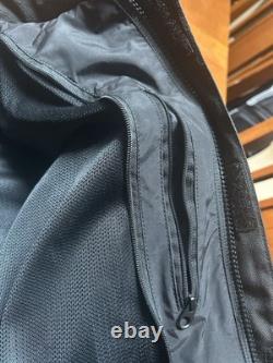 3XL Tall Men's Motorcycle Jacket with Removable Thermal Jacket