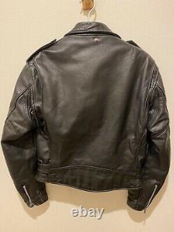 40 perfecto schott 618 or 118 double leather motorcycle jacket 641