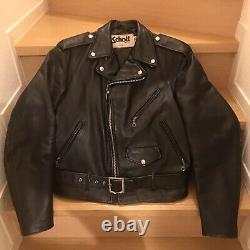 40 schott steerhide 518 leather motorcycle jacket 641 118 618