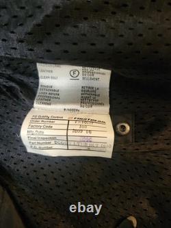 4XL Firstgear Motorcycle Scout Armored Leather Jacket