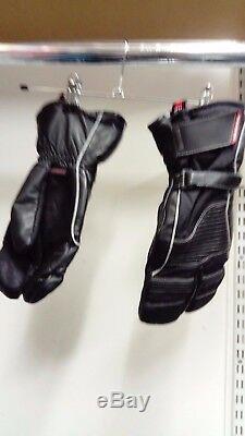 5 pc Yamaha Touring Black Textile Motorcycle Motor Bike Outfit & Glove Preowned