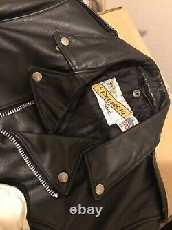 618 36 perfecto schott steerhide double leather motorcycle jacket 641 118