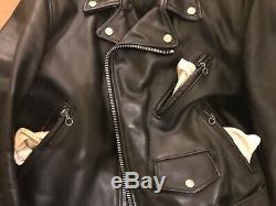 618 40 perfecto schott steerhide leather double motorcycle jacket racer 641