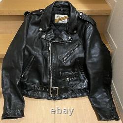 618 40 schott perfecto double leather motorcycle jacket 641
