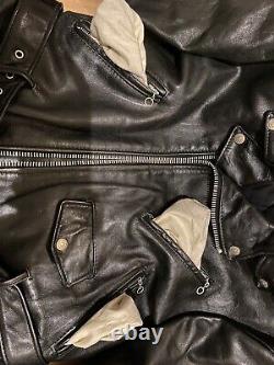 618 40 schott perfecto double leather motorcycle jacket 641