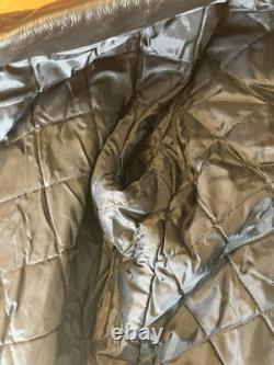70s 80s Berman's Vintage Leather Black Motorcycle Punk Jacket 40 Reg Brando -ish