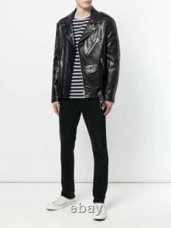 80% OFF? SALE Faith Connexion 70'S Biker Leather Jacket Sz. L