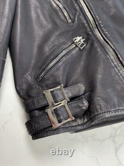 80% OFF? SALE Faith Connexion 70'S Biker Leather Jacket Sz. L