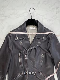 80% OFF? SALE Faith Connexion 70'S Biker Leather Jacket Sz. L