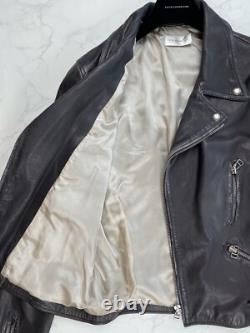 80% OFF? SALE Faith Connexion 70'S Biker Leather Jacket Sz. L