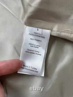 80% OFF? SALE Faith Connexion 70'S Biker Leather Jacket Sz. L