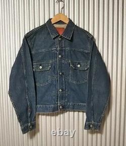 90s Levis 71507XX Type 2 denim jacket Tracker jacket 40 Selvedge Big E /lvc vtg
