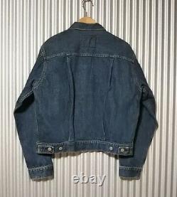 90s Levis 71507XX Type 2 denim jacket Tracker jacket 40 Selvedge Big E /lvc vtg