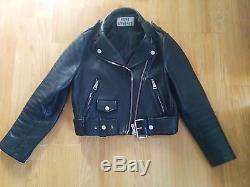 ACNE Mape cropped leather jacket Size 36