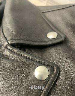 ACNE STUDIOS Mock Leather Jacket, Black. 38