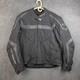AGV Sport Motorcycles Leather Jacket Men's 46 Biker Black Riding Armor