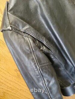 AMF Harley Davidson Cycle Queen leather womans motorcycle jacket Sz 38