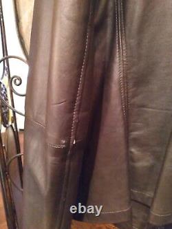 ARMANI Collezioni Leather Jacket. Size 42