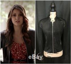 ASO Katherine Pierce Elena Gilbert Bebe Leatherette Jacket M The Vampire Diaries