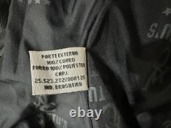 AUGUSTUS Couros Mens Heavy Weight Motor Cycle Jacket Black Lined Shoulder Pads