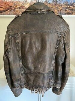 Abercrombie and Fitch Vintage Rollins Leather Jacket